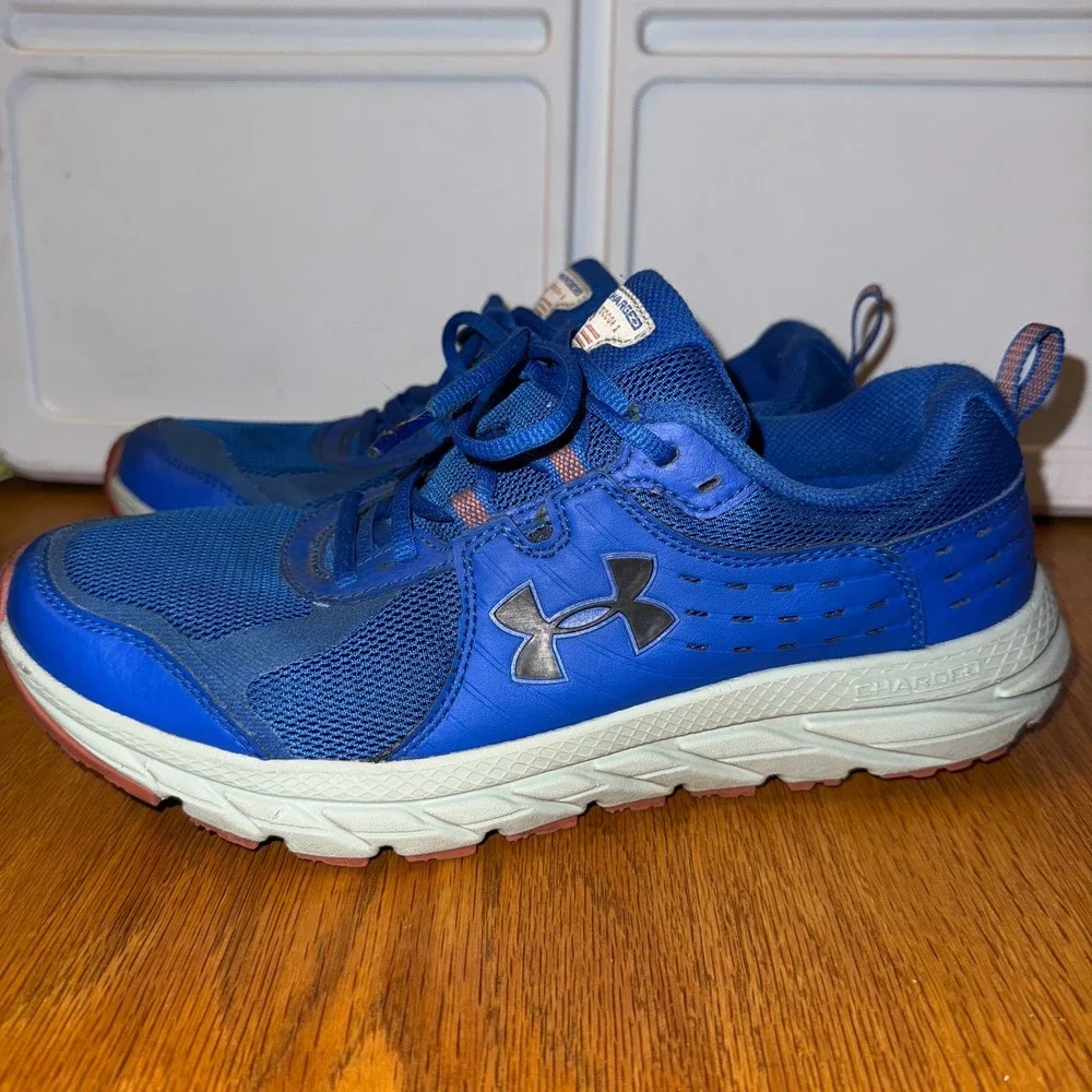 Under Armour Charged Toccoa 2 3021955-401‎ Sneakers Mens 10 Blue Running Shoes